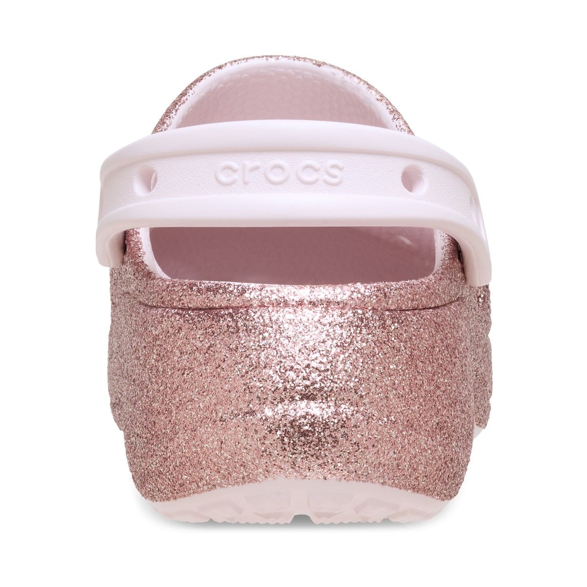 Baya Platform Glitter Clog Barely Pink