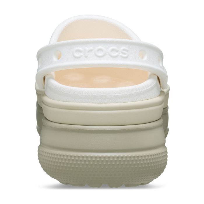 Classic Stacked Clog Chalk - Detail