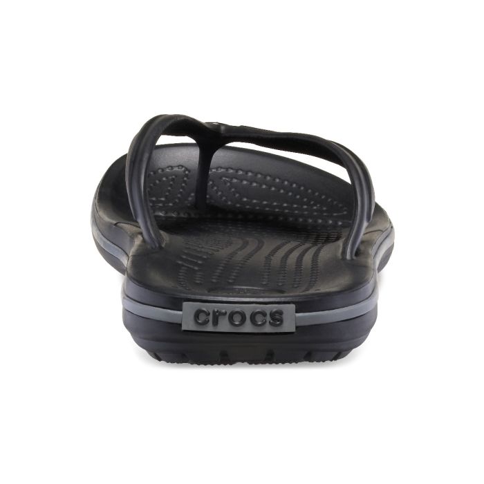 Crocband Flip Black Slate Grey