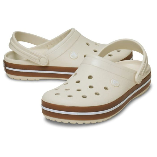 Unisex Crocband Gum Clog Summit White