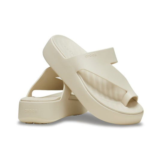 Getaway Platform Toe Loop Sandstone side