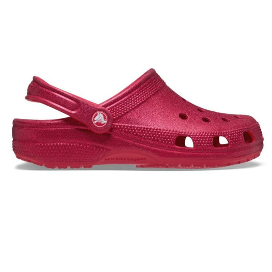 Classic Glitter Clog-Digital Raspberry Glitter