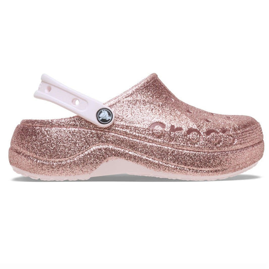 Baya Platform Glitter Clog Barely Pink