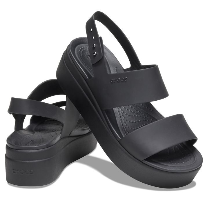 Brooklyn Low Wedge Black side