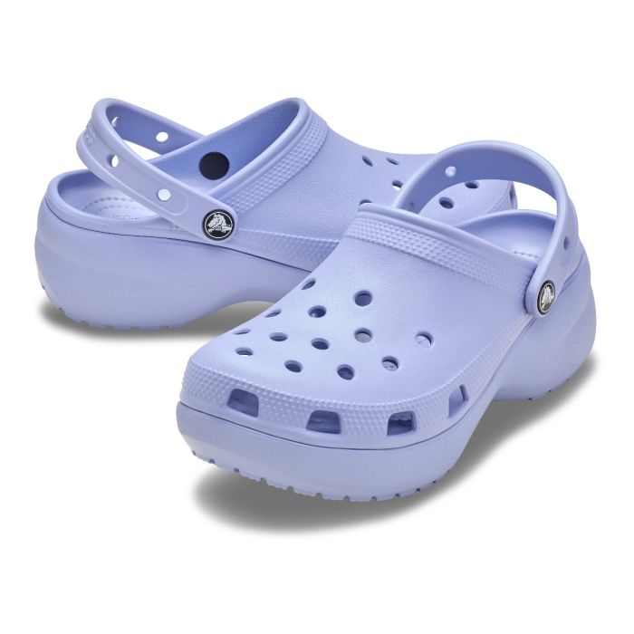 Classic Platform Clog Blue Haze