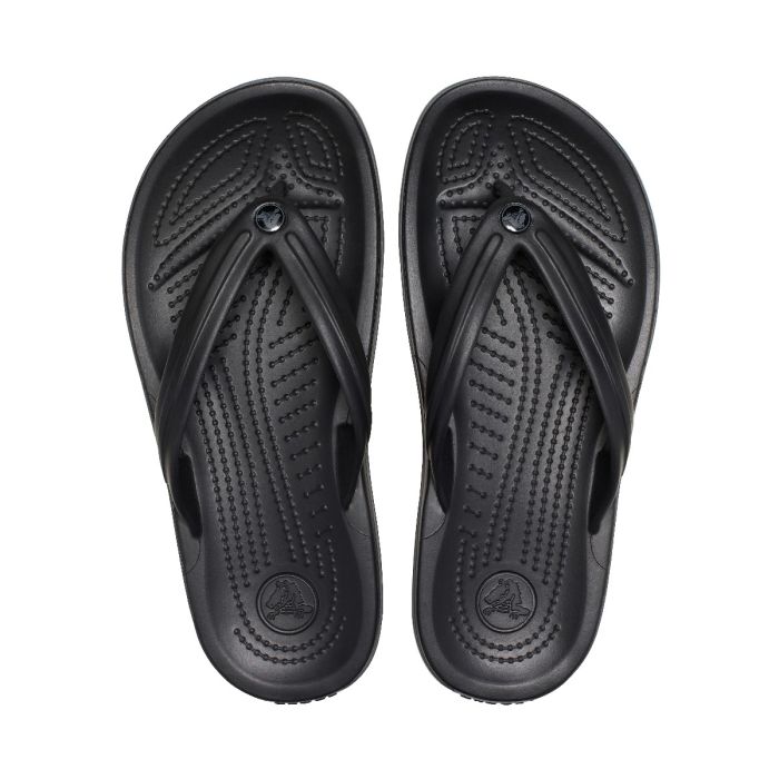 Crocband Flip Black Slate Grey