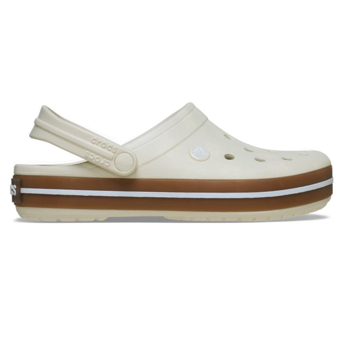 Unisex Crocband Gum Clog Summit White