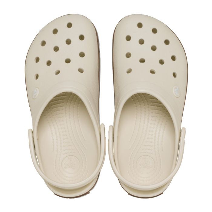 Unisex Crocband Gum Clog Summit White