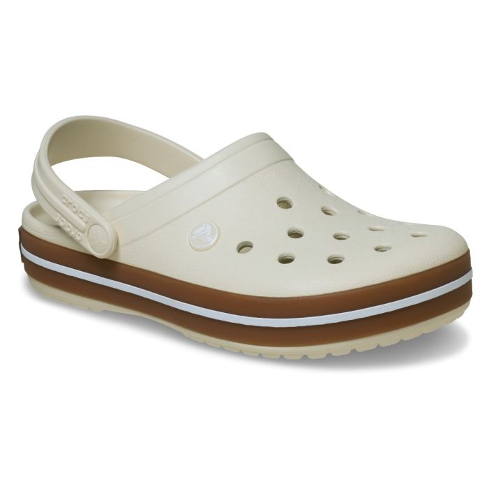 Unisex Crocband Gum Clog Summit White