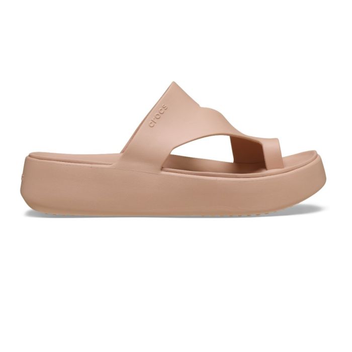Getaway Platform Toe Loop Pink Caramel