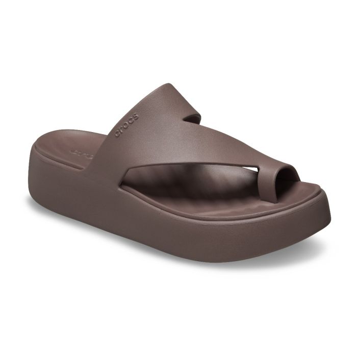 Getaway Platform Toe Loop Truffle detail