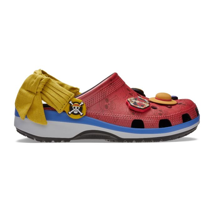 Unisex One Piece Luffy Classic Clog - Multi - Top view