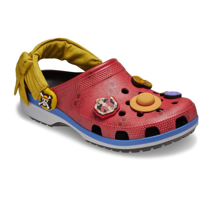 Unisex One Piece Luffy Classic Clog - Multi - Detail view
