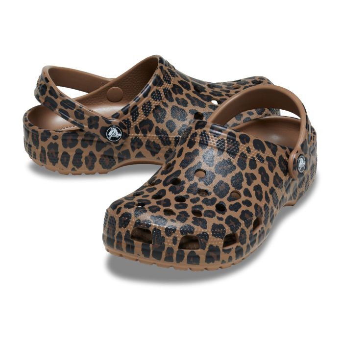 Sepia Leopard Clog 2