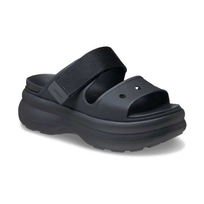 Soho Two Strap Sandal Black detail