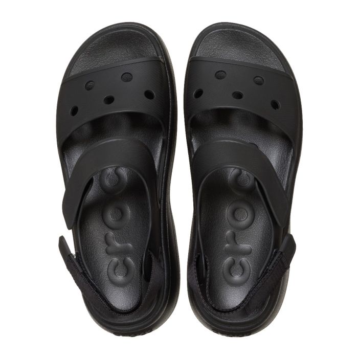 Soho Y Strap Sandal Black back